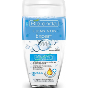 Bielenda Clean Skin Expert hydratačný dvojfázový odličovač očí 150 ml