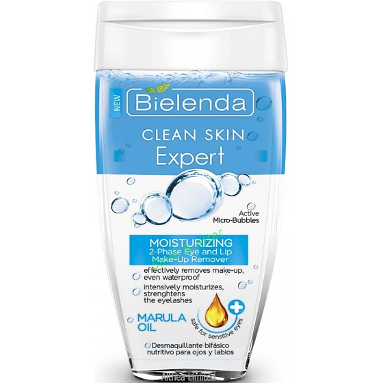Bielenda Clean Skin Expert hydratačný dvojfázový odličovač očí 150 ml