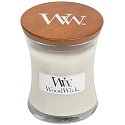 Woodwick Solar Ylang - Slnečné Ylang vonná sviečka s dreveným knôtom a viečkom sklo malá 85 g