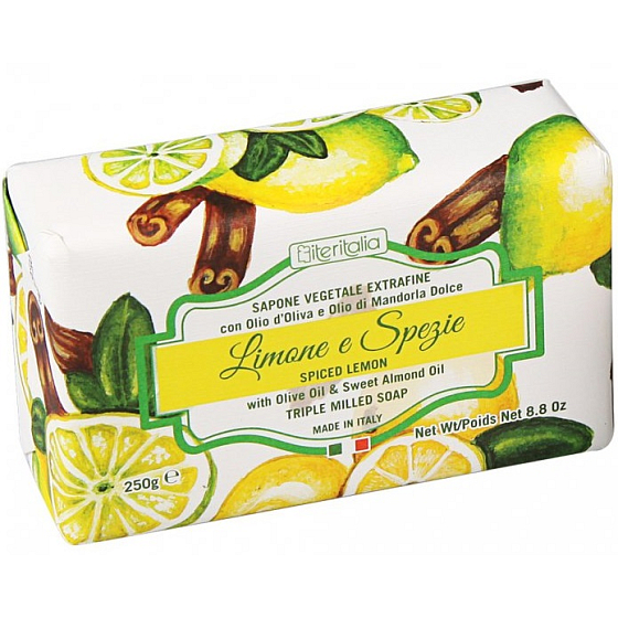 My Iteritalia Limone e Spezie Talianske toaletné mydlo 250 g
