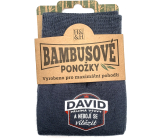 Albi Bambusové ponožky David, veľkosť 39 - 46