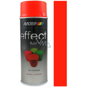 Motip Effect fluor dekorativní červeno-oranžová sprej 400 ml