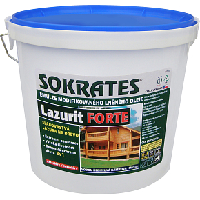 Sokrates Lazurit Forte lazúra na drevo, báza, 4 kg