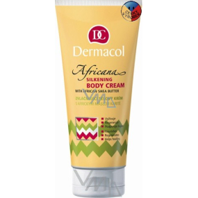 Dermacol Africana Africkej maslo karité zvláčňujúci telový krém 200 ml