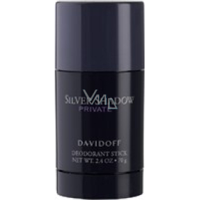 Davidoff Silver Shadow Private dezodorant stick pre mužov 75 g