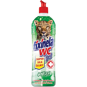 Fixinela Citrus WC gél sila šelmy, WC čistič, 750 ml