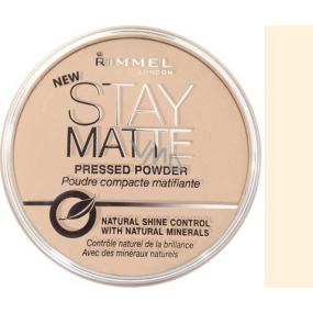 Rimmel London Stay Matte Powder púder 001 Transparent 14 g