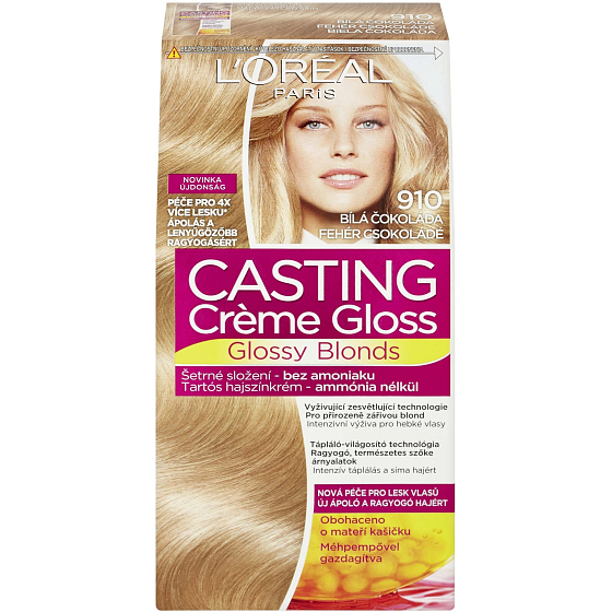 Loreal Paris Casting Creme Gloss Farba na vlasy 910 blond ľadová