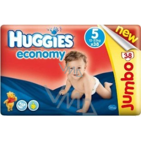 Huggies Economy pack Jumbo veľkosť 5, plienkové nohavičky 38 kusov