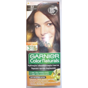 Garnier Color Naturals farba na vlasy 3,3 hnedočervená karamelová