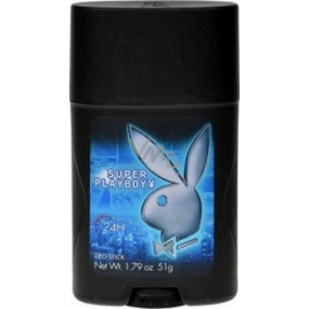 Playboy Super playboy for Him antiperspirant dezodorant stick pre mužov 51 g