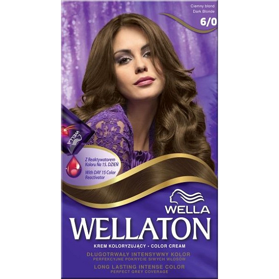 Wella Wellaton krémová farba na vlasy 6/0 Tmavá blond
