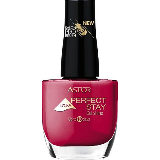 Astor Perfect Stay Gél Shine 3v1 lak na nechty 310 Scandalous Red 12 ml