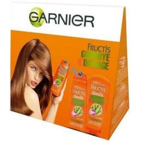 Garnier Fructis Goodbye Damage posilňujúci šampón 250 ml + posilňujúci balzam na vlasy 200 ml, kozmetická sada