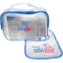 Sebamed Baby Umývacia emulzia 200 ml + šampón na vlasy 150 ml + detský krém 50 ml + balzam na pery 4,8 g + podbradník + etue, kozmetická sada
