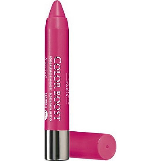 Bourjois Color Boost Glossy Finish Lipstick hydratačný rúž 09 Pinking Of It 2,75 g