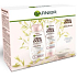 Garnier Ultra Doux Délicatesse jemný, upokojujúci šampón pre jemné vlasy 250 ml + balzam pre jemné vlasy 200 ml, kozmetická sada
