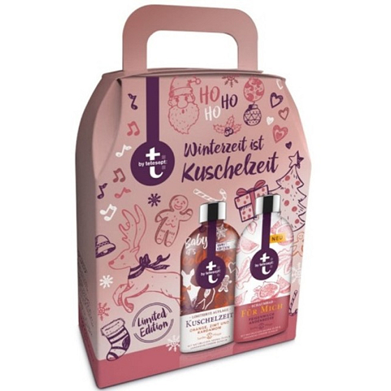 T: BY Tetesept Pro me pena do kúpeľa 400 ml + Cuddle pena do kúpeľa 400 ml, kozmetická sada