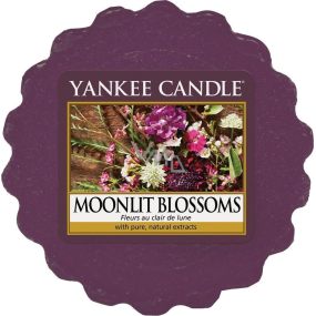 Yankee Candle Moonlit Blossoms - Kvety vo svite mesiaca vonný vosk do aromalampy 22 g
