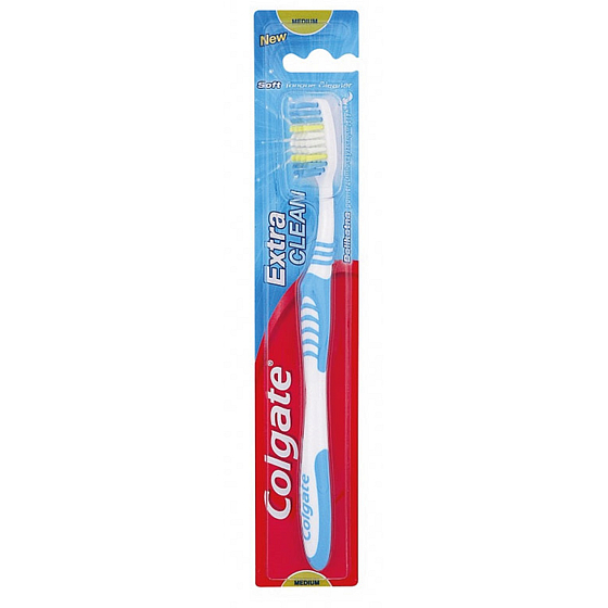 Colgate Extra Clean Medium stredný zubný kefka 1 kus