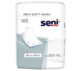 Seni Soft Basic absorpčné podložky 2 kvapky, 90 x 60 cm 10 kusov