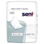 Seni Soft Basic absorpčnej podložky 2 kvapky, 90 x 60 cm 10 kusov