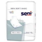 Seni Soft Basic absorpčné podložky 2 kvapky, 90 x 60 cm 10 kusov