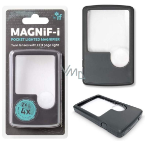 If magnify-i Lupa s ľad svetlom 2 x alebo 4 x zväčšenie