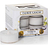 Yankee Candle Vanilla - Vanilka vonná čajová sviečka 12 x 9,8 g