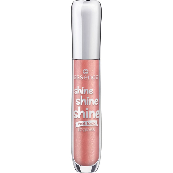 Essence Shine Shine Shine Lipgloss lesk na pery 22 Peaches and Cream 5 ml