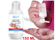Carex Dermo+ Tea Tree olej antibakteriálna ochrana rúk 65% alkoholu roztok 150 ml
