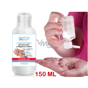 Carex Dermo+ Tea Tree olej antibakteriálna ochrana rúk 65% alkoholu roztok 150 ml