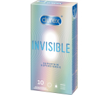 Durex Invisible Superthin najtenší kondóm, pre maximálnu citlivosť, nominálna šírka: 54 mm 10 kusov