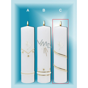 Lima Kostolné krstné sviečka č. 1026 Typ C 50 x 210 mm 1 kus