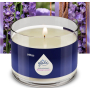 Glade Aromatherapy Moment of Zen Lavender + Sandalwood veľká sviečka v skle, doba horenia 60 h 260 g