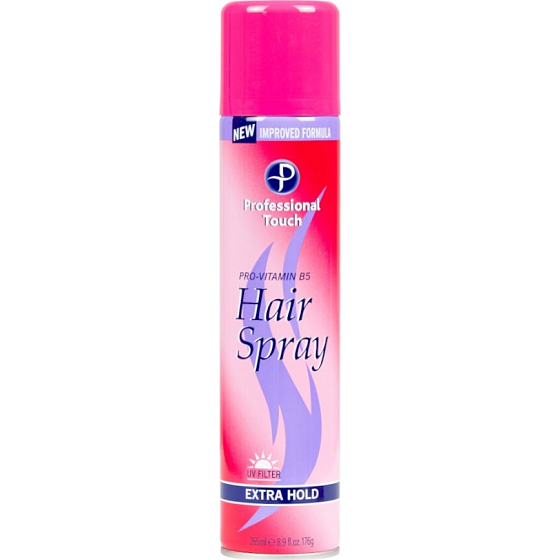 Salon Professional Touch Extra Hold Pink lak na vlasy 265 ml