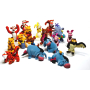 Disney Medvedík Pú minifigúrka - Tigrík stojí so zatvorenými ústami, ruky od seba 1 ks, 5 cm