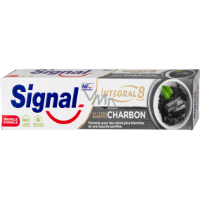 Signal Integral 8 Zubná pasta s aktívnym uhlím 75 ml