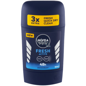 Nivea Men Fresh Active antiperspirant pre mužov 50 ml