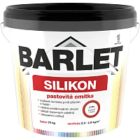 BARLET silikon pastovitá omítka zrnitá 1,5 mm, 25 kg