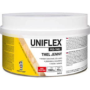 Uniflex PES-TMEL jemný tmel na kov, oceľ, kameň, betón a drevo, 2 kg Uniflex PES-TMEL jemný tmel na kov, oceľ, kameň, betón a drevo, 2 kg
