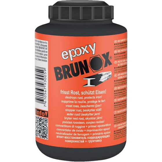 Brunox Epoxy, konvertor hrdze, pre opravu zhrdzavených miest, 250 ml