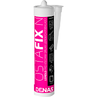 DENAS Ostafix N lepidlo pre všetky druhy podkladov, biela, 290 ml
