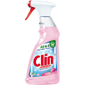 Clin Pivónia čistič okien a sklenených povrchov, 500 ml