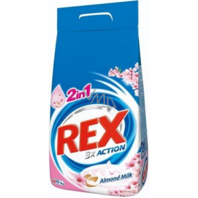 Rex 3x Action Almond Milk prášok na pranie 60 dávok 6 kg