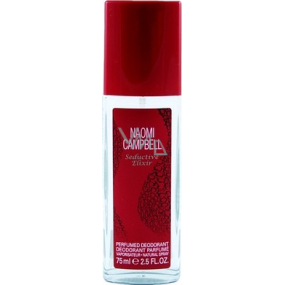 Naomi Campbell Seductive Elixir parfumovaný dezodorant sklo pre ženy 75 ml
