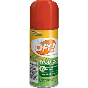 Off! Tropical repelentný prípravok rýchloschnúci sprej 100 ml