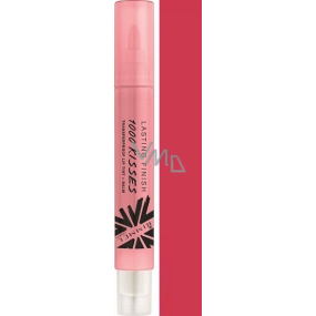 Rimmel London Lasting Finish 1000 Kisses lesk na pery 500 Unstoppable Red 4 ml