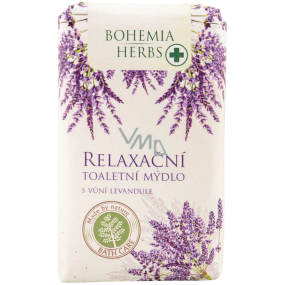 Bohemia Gifts Lavender relaxačné toaletné mydlo 100 g