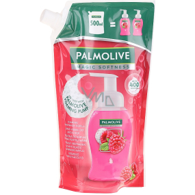 Palmolive Magic Softness Raspberry penový tekutý prípravok na umývanie rúk náhradná náplň 500 ml